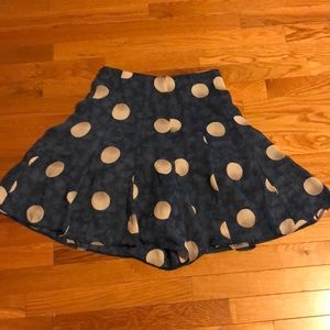 Vintage Polka Dot Skort